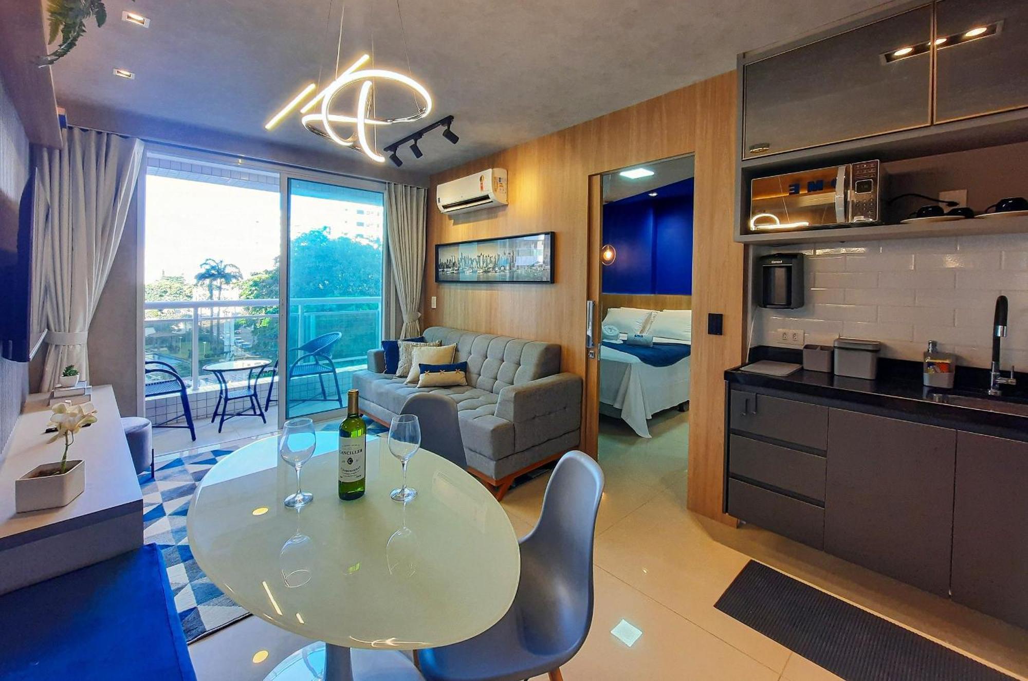 Luxuoso E Moderno One Milenio No Coco Apartamento